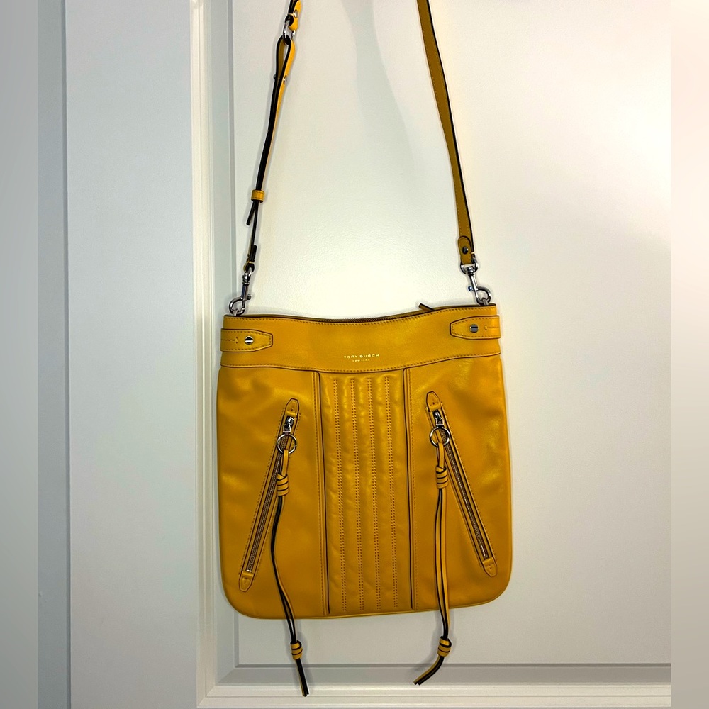 Tori Burch Crossbody Handbag Mustard